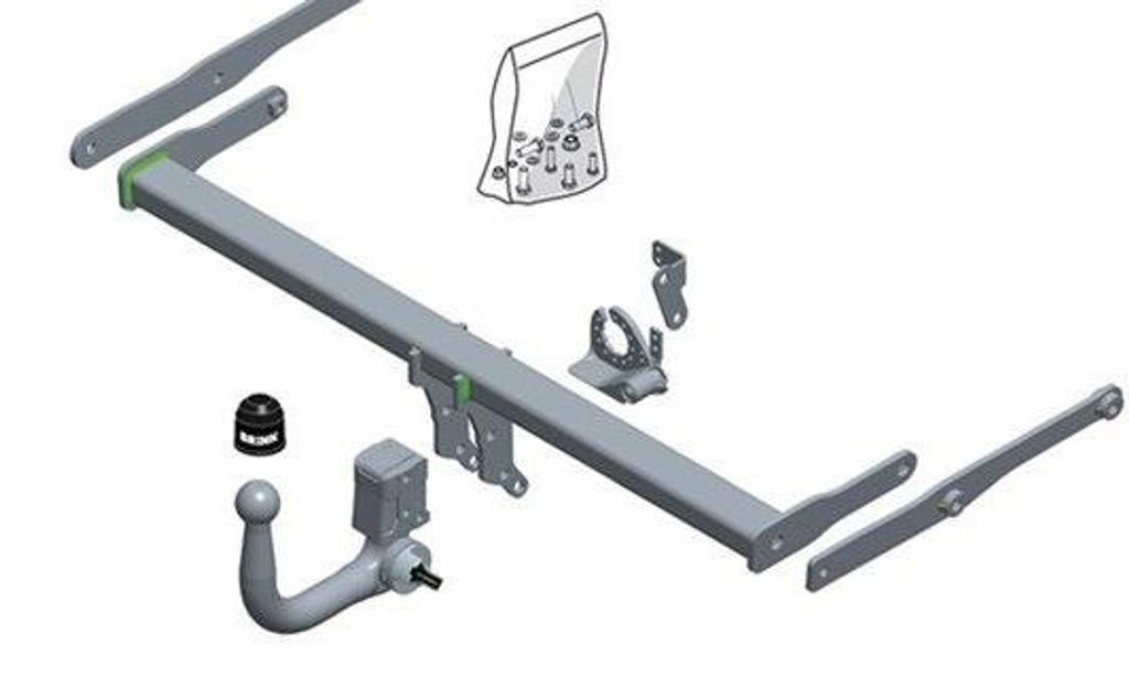 BRINK 680400 Anhängerkupplung 1300kg Max für MAZDA CX-30 (DM)