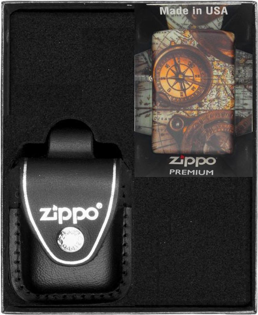 ZIPPO COMPASS Feuerzeug Geschenkset Nr. 3