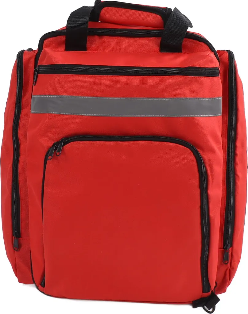 Sac de premiers secours de grande capacité avec compartiments modulables