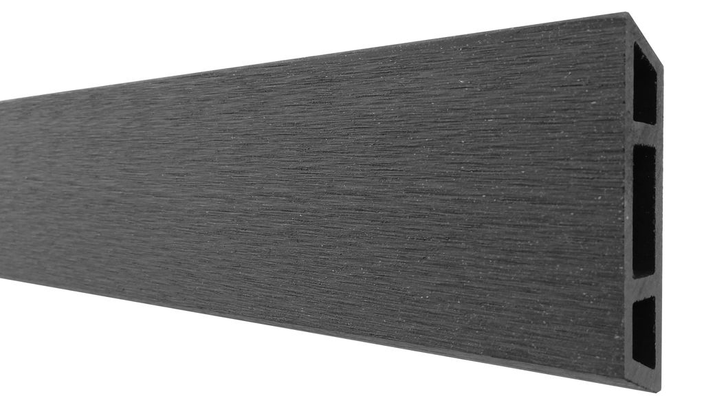 Ligna Gard Musterstück Rhombus WPC Zaun Texel Anthrazit 20 cm