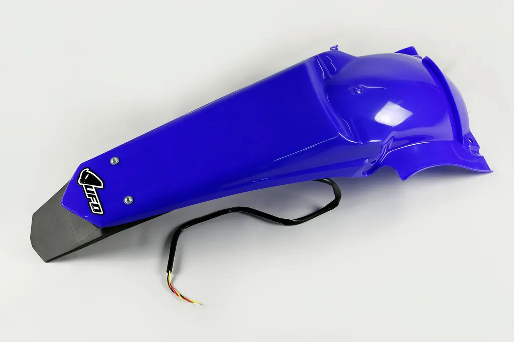 Garde-boue arrière bleu UFO pour Yamaha WR 125 250 450 sorties Enduro