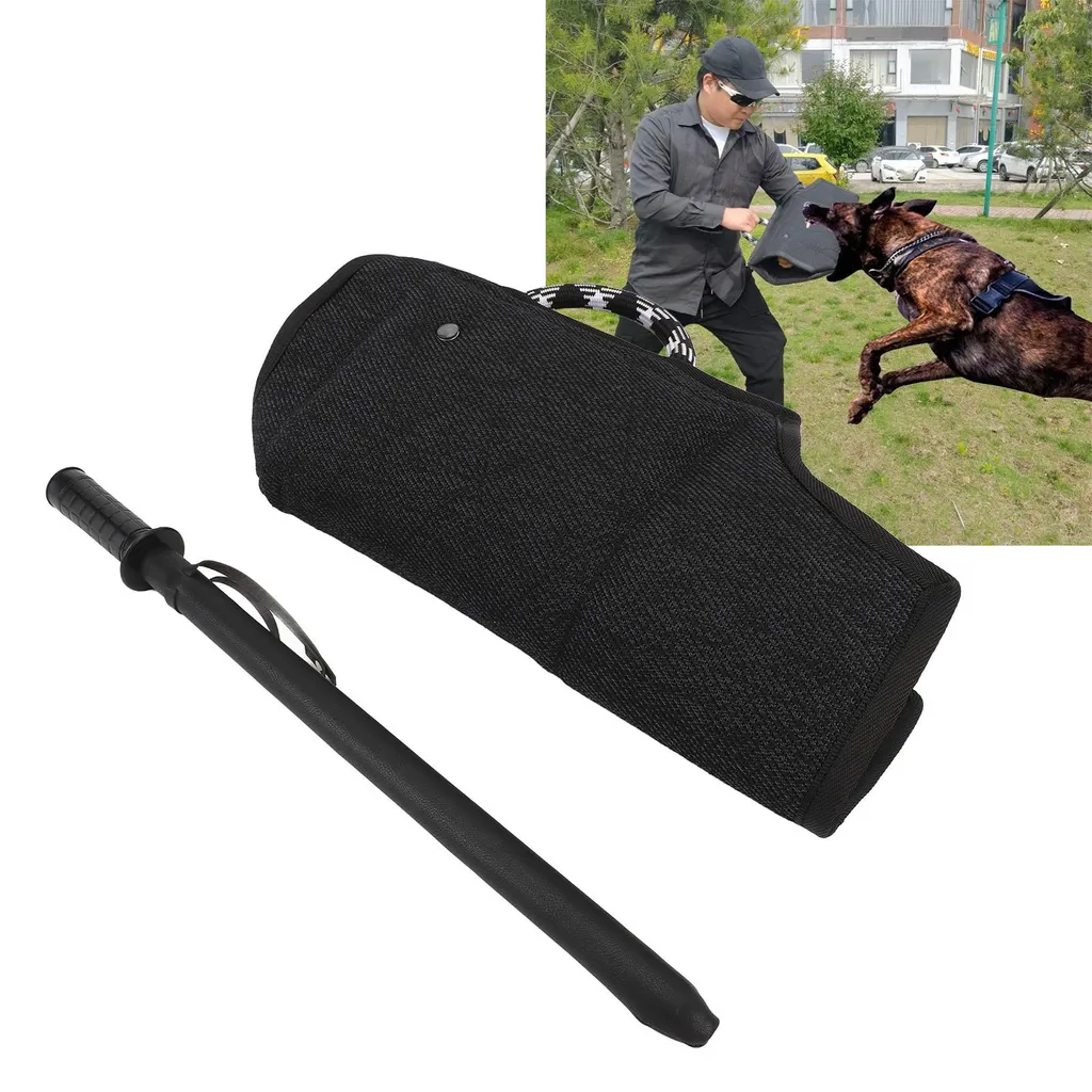 Set Morso Cane Antistrappo con Manica e Bastone - K9 Training - 4