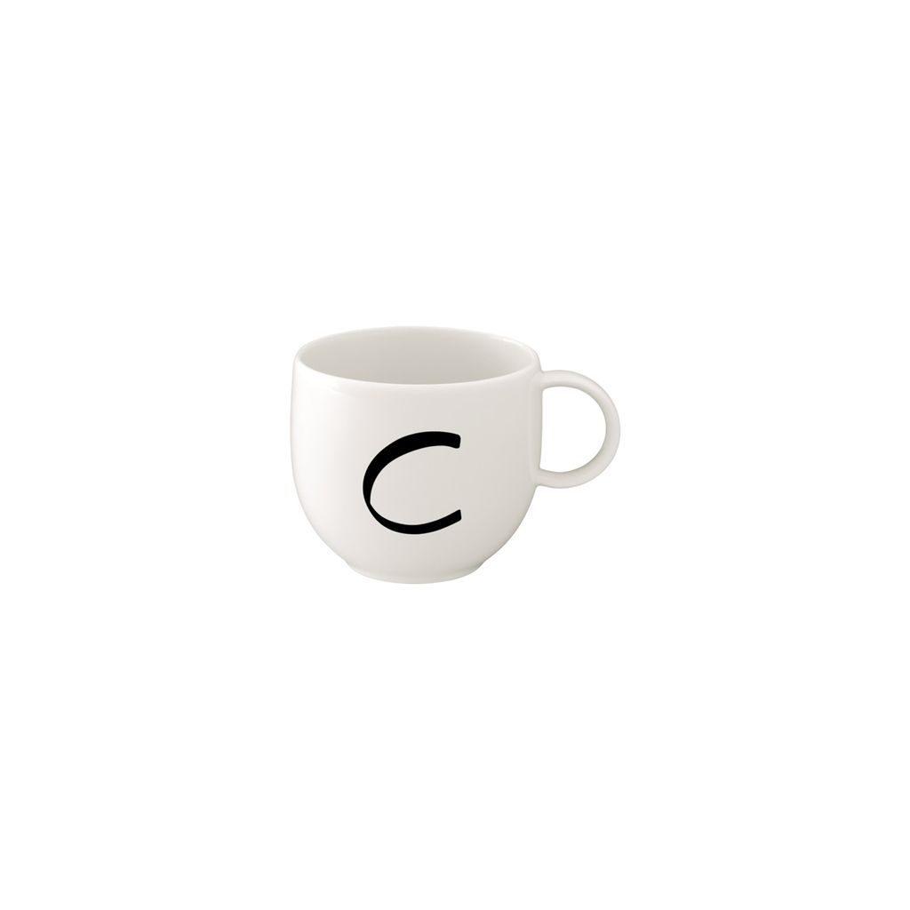 like. by Villeroy & Boch LETTERS Kaffeebecher 'C' 330 ml - A