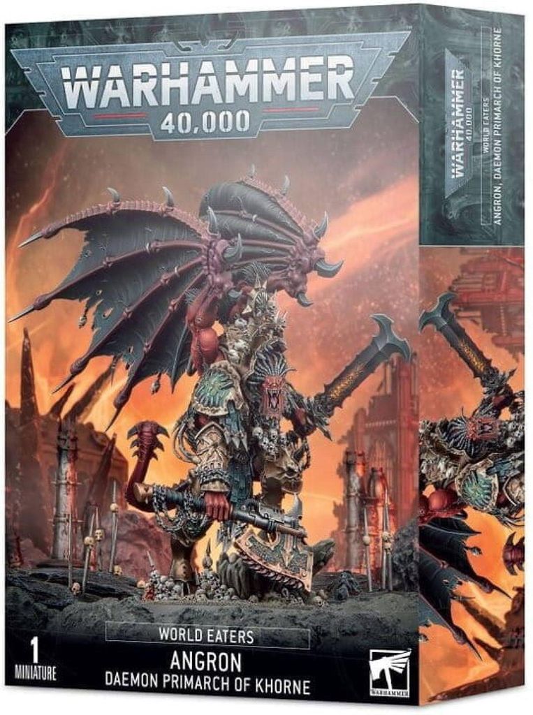 W40k : World Eaters - Angron, Daemon Primarch of Khorne (1 Image du produit 