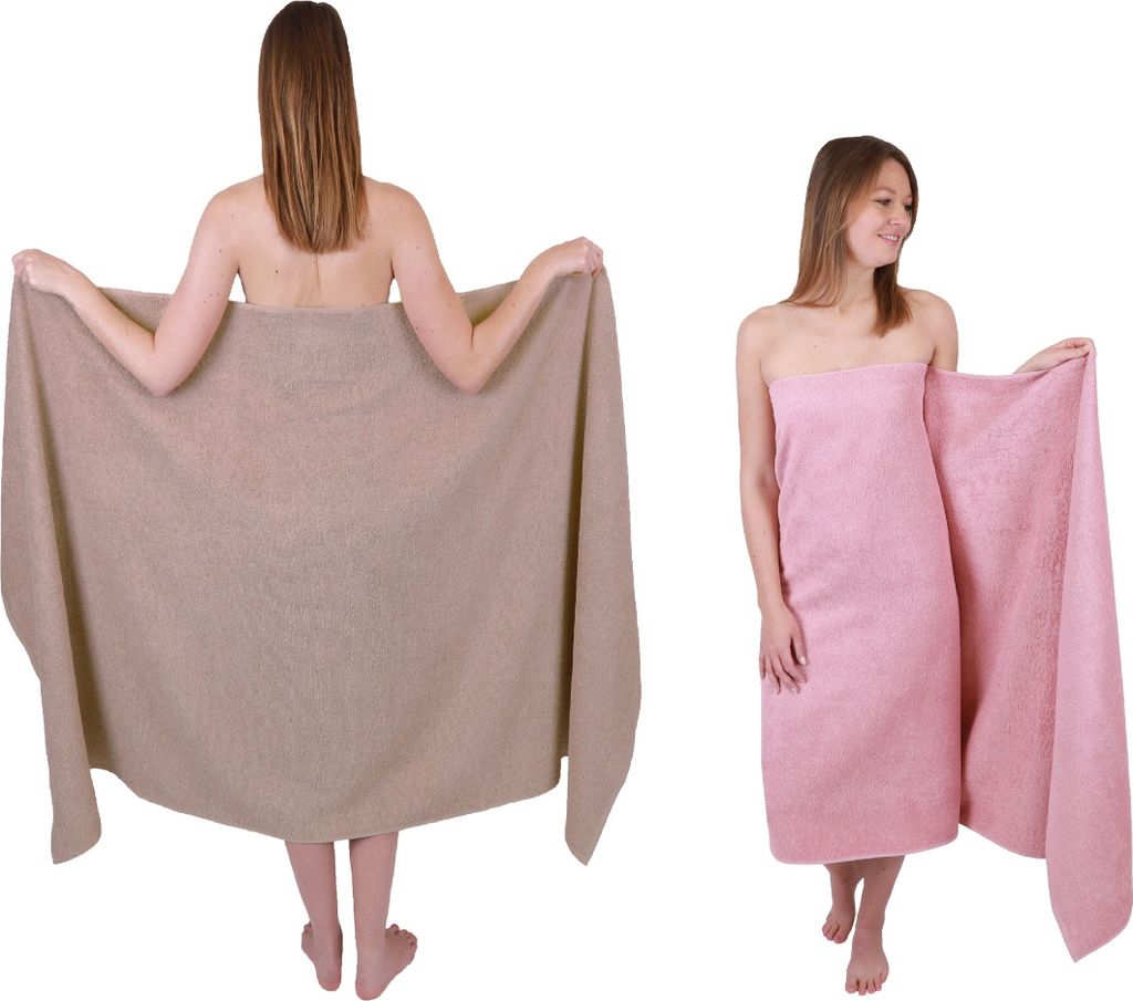 Betz 2 Stück XXL Badetücher 100 x 200 cm BERLIN  Produktbild 