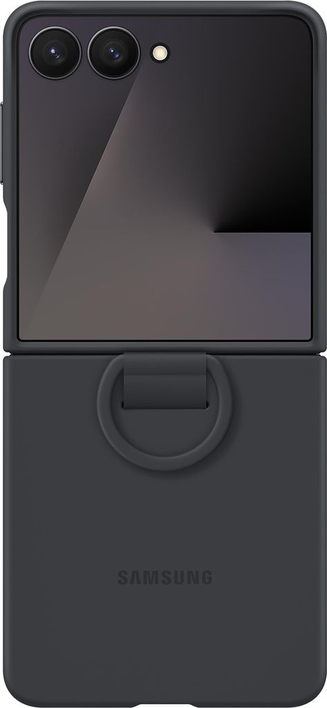 Etui Samsung Ring Case (silikonowe) czarne do Galaxy Z Zdjęcie produktu 