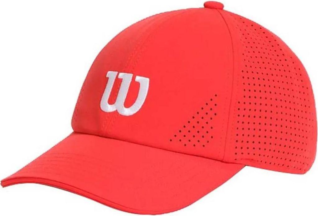 Wilson Active Perforated Kappe Rot S-M Herren,Damen Rot S-M