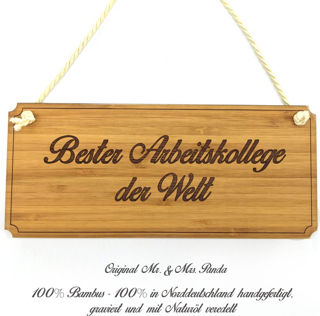 Mr. & Mrs. Panda Wegweiser Arbeitskollege - Geschenk, Landhaus, Geschenkidee, wandtafel, Holz, Ruhestand, Türschild, Werbeschild, Hinweisschild, K...