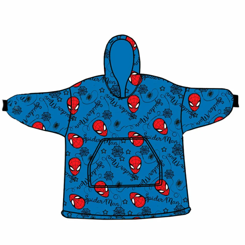 Fini le Froid avec ce Sweat Spider-Man Oversize Adulte Coloris Corail