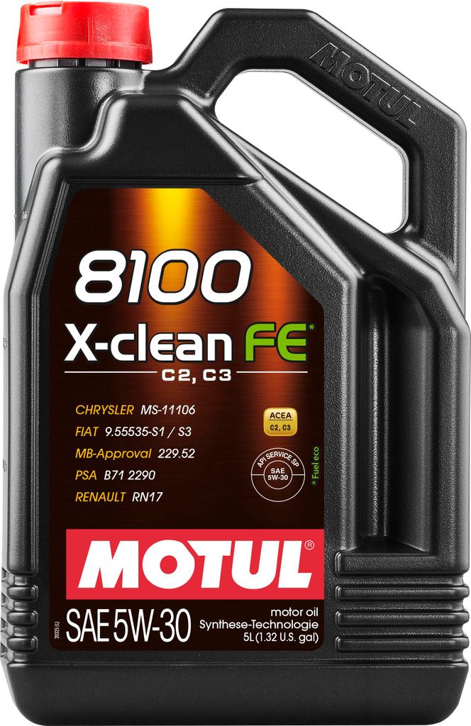 Motul 8100 X-Clean FE 5W-30 5 Liter