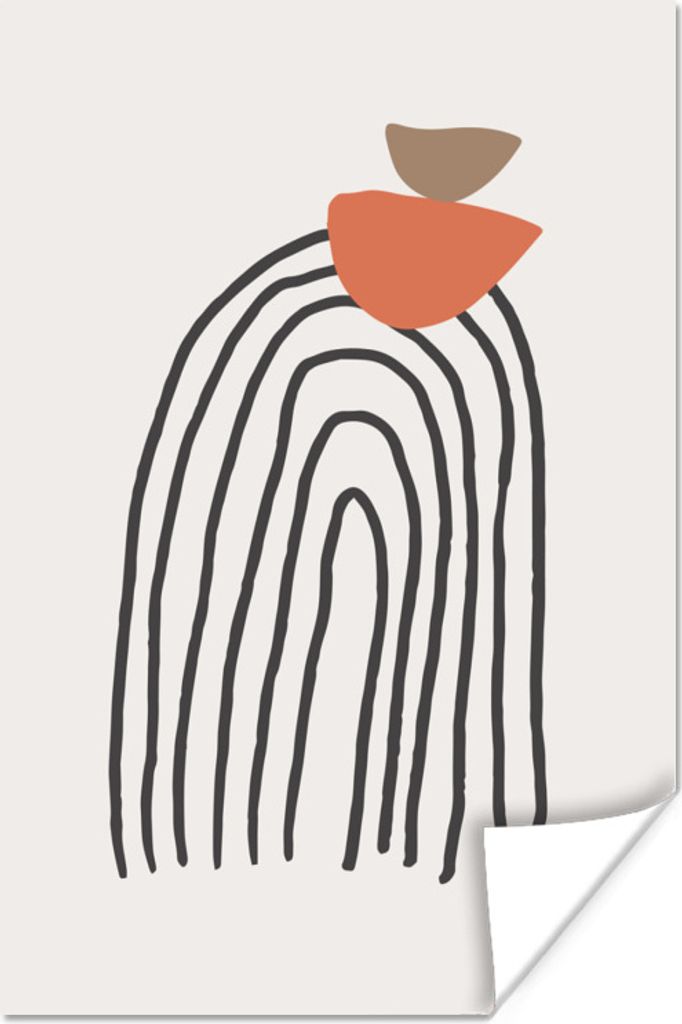 MuchoWow Poster Sommer - Boot - Golf - Weiß 60x90 cm - Wanddekoration