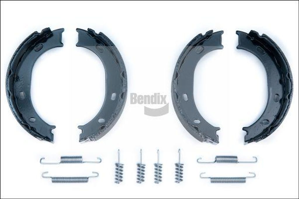 BENDIX Braking BXS1119 Bremsbackensatz, Feststellbremse OE 2D0698525 kompatibel mit G-Klasse, Sprinter