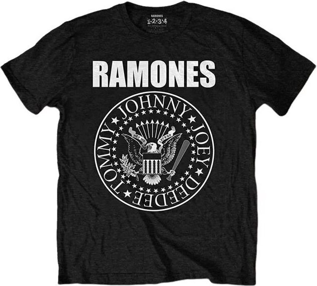 Ramones Hey Ho (Front & Back) Black XL T-Shirt Produktbild 