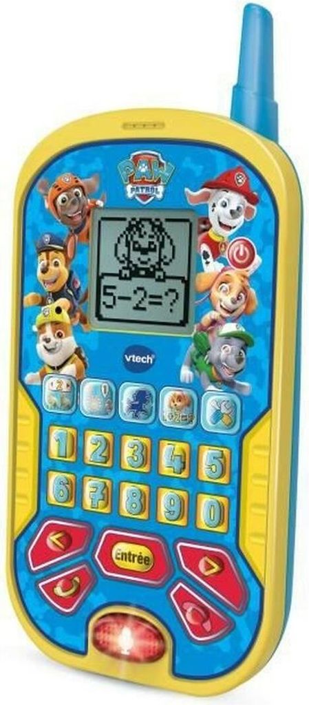 VTech Jouets Electroniques Educatifs PAT PATROUILLE - SMARTPHONE, 3 Jahr(e), Batterien erforderlich, AAA, Kunststoff, Blau