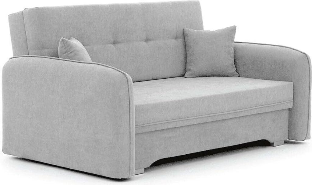 Klassisches Sofa - eleganter Stil dekorative Steppung, Sofa mit Schlaffunktion und Bettkasten, Wohnzimmereinrichtung 3-Sitzer-Sofa, gepolstertes So...