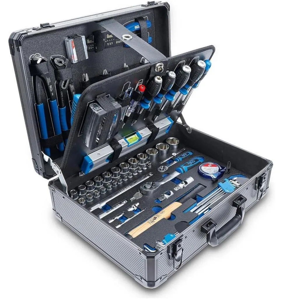 Ensemble d'Outils 149 Pièces Robuste D-Work - Caisse de Grande Capacité