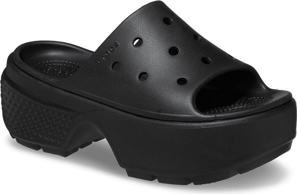 Crocs Stomp Badesandalen Schwarz EU 41-42 Mann Schwarz EU Produktbild 