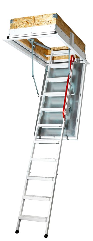 Wippro Dachbodentreppe Isotec Smart Brandhemmend Lukenmaß 130x70cm