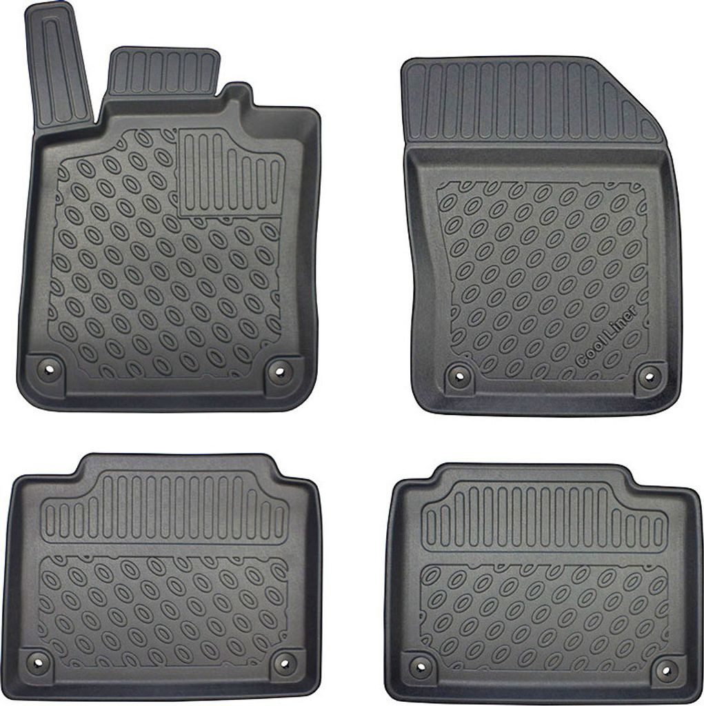 Z494360 TPE-Gummifußmatten kompatibel mit Volvo S90 Limousine Plug-in Hybrid Recharge S/4 2020-