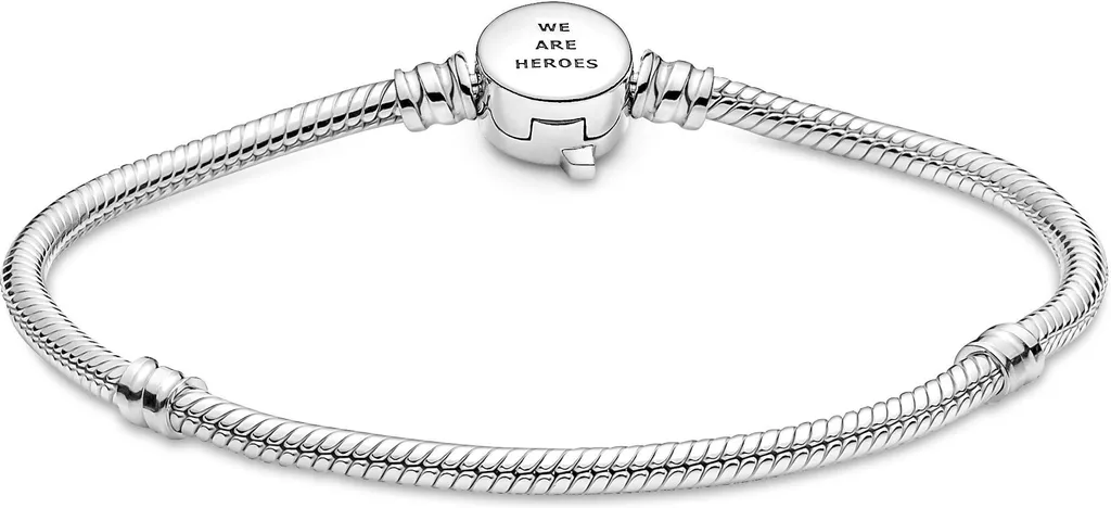 Bracelet Pandora Marvel Avengers argent robuste pour charms et perles - 4