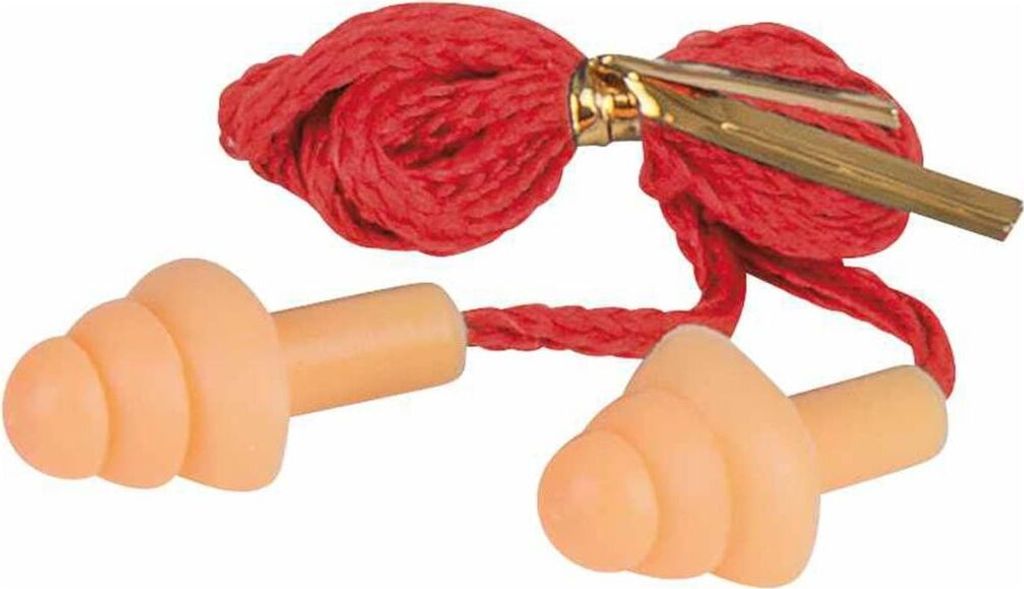 KS Tools Ohrstöpsel mit Schnur und Pilzkopf 20 Paar 985.7055