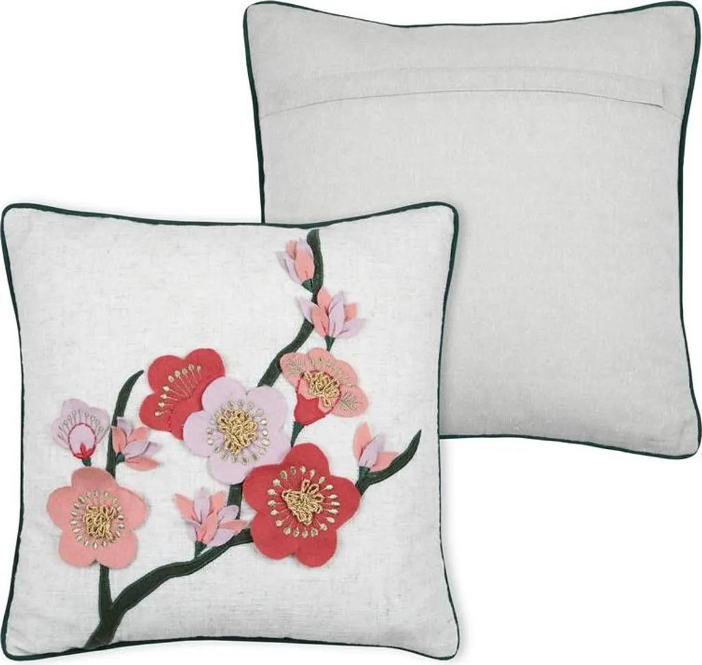 Coussin de décoration SCARLETT 40x40 cm - Textile de salon élégant