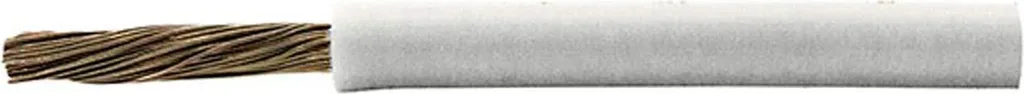Fil Silicone Souple Blanc 1,5 mm² LAPP - Résistance Thermique 300/500V
