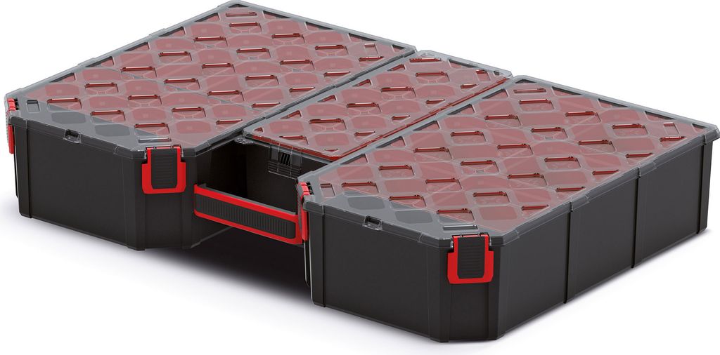 Organizer TAMON VI schwarz-rot 57,7 cm