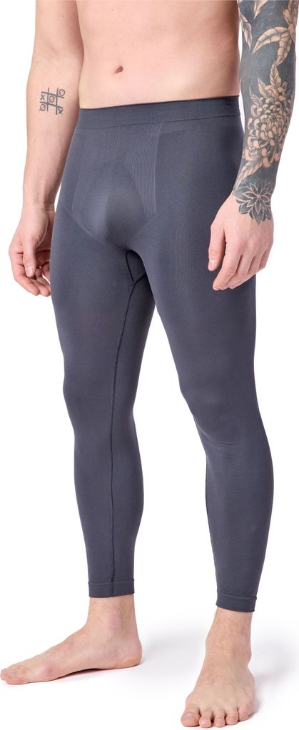 Ladeheid Lange Unterhosen Herren Funktionsunterwäsche Thermounterwäsche für Winter Sport Ski Outdoor Fußball Jogging LA40-260-TMPM (Graphite, L)