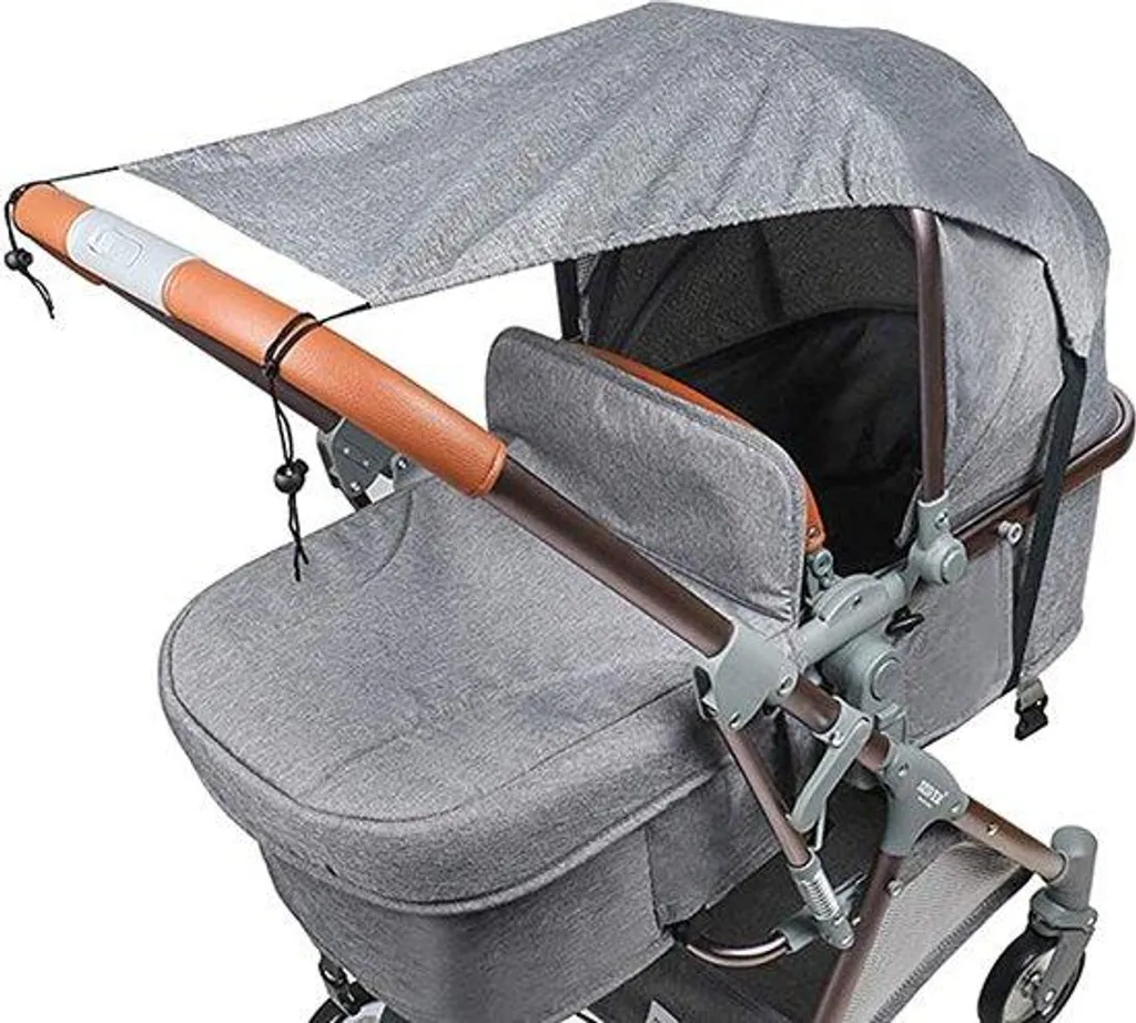 Ombrelle de protection pour chariot de jardin et poussette tout-terrain 75cm