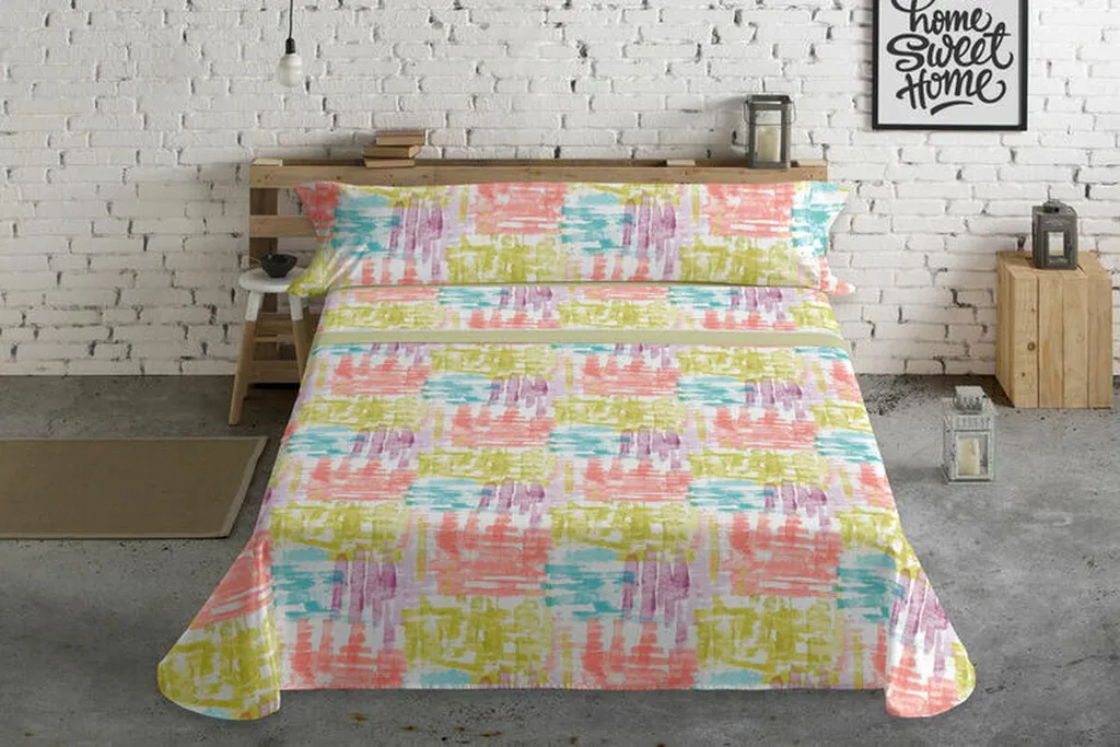 Linge de lit multicolore 3 pièces Pierre Cardin pour un lit de 105cm