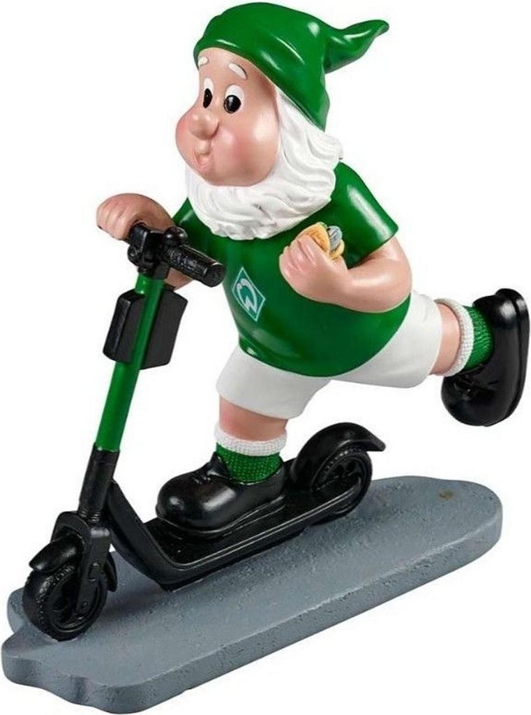 SV Werder Bremen Gartenzwerg E-Roller Produktbild 