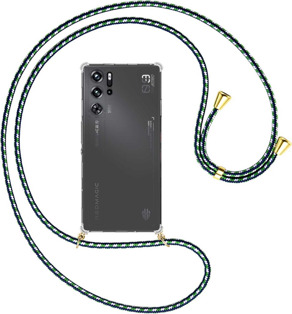 Handykette Backcover-Schutzhülle mit Band (Metall Produktbild 