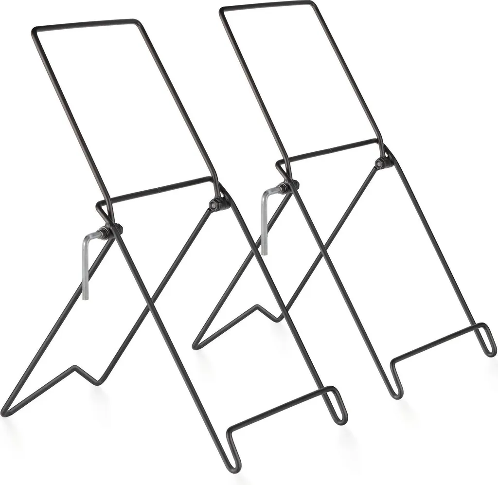 Support de module solaire fixe noir inclinable - Lot de 2 montage universel