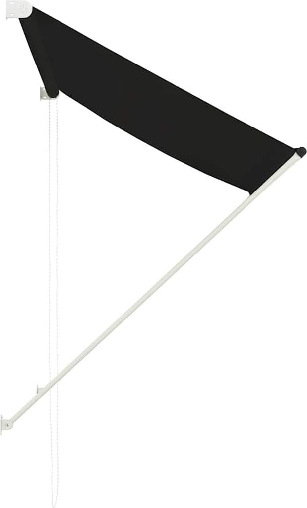 vidaXL Einziehbare Markise 150×150 cm Anthrazit Produktbild 