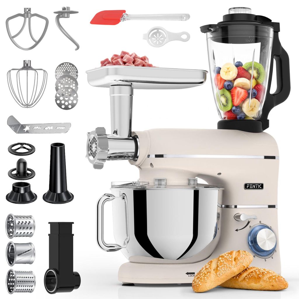 Fentic Keukenmachine – 2000W – Keukenrobot – Foodprocessor Productafbeelding 