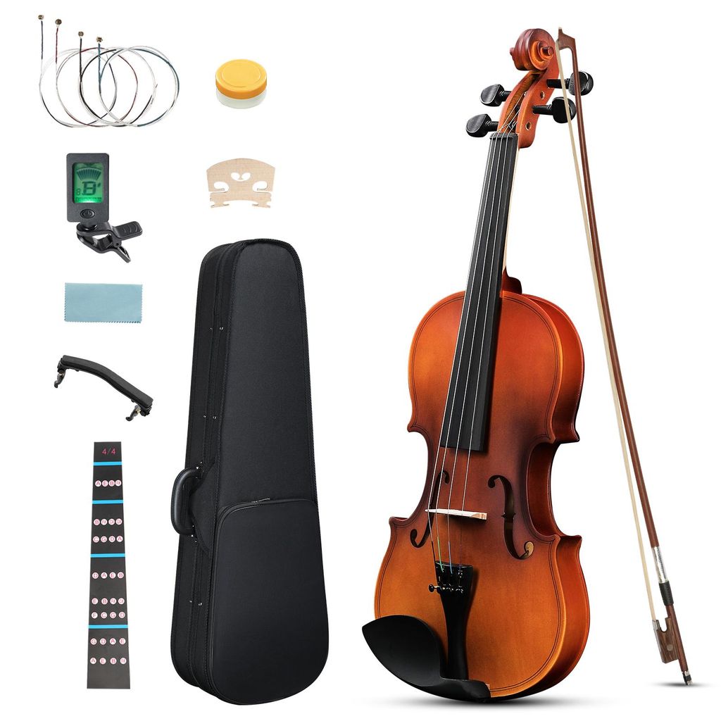 FCH Violine 1/4 Geige 1/4 Komplettset mit Zubehör für Produktbild 
