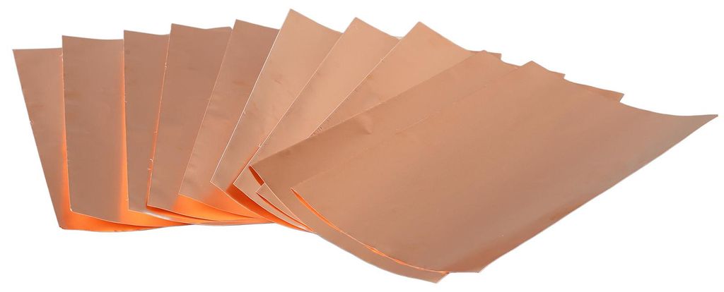 10 Stück Kupferfolienband, abschirmend, leitfähig, wasserdicht, klebend, für Bastelarbeiten und elektrische Reparaturen