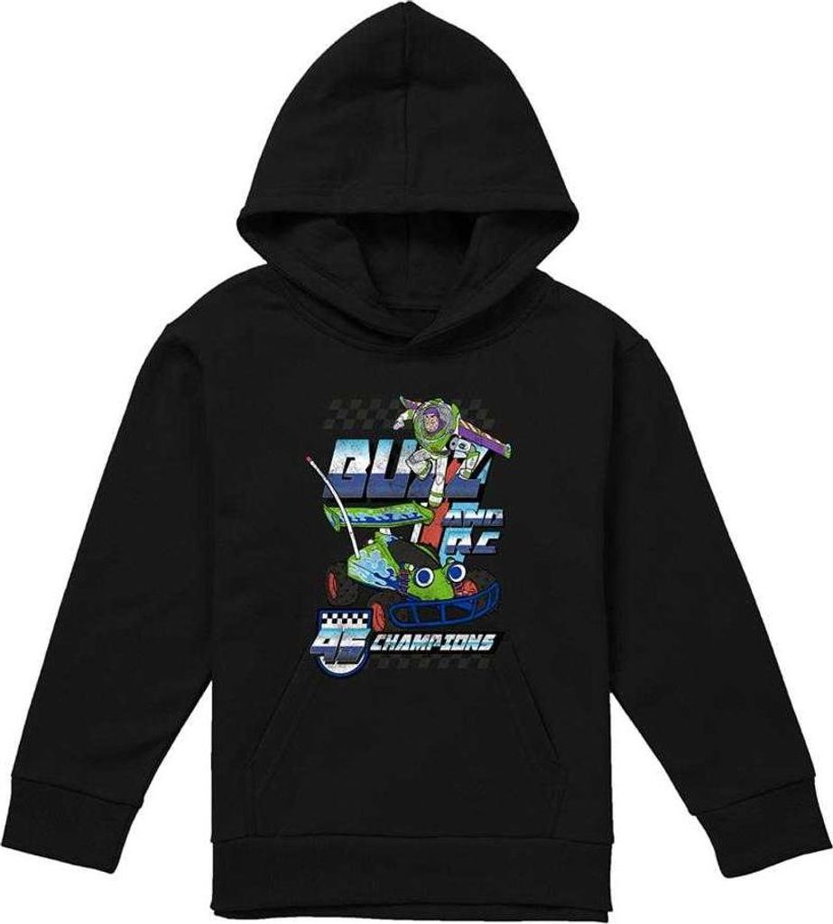Toy Story - "Racing Champions" Kapuzenpullover für Kinder TV23022 (152-158) (Schwarz)