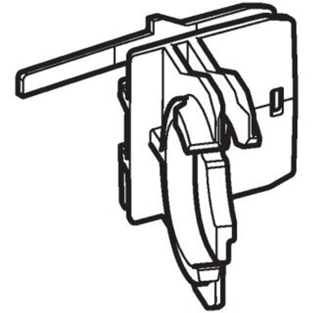 Geberit 243088001 Typ 380 Befestigungsclip Füllventil Produktbild 