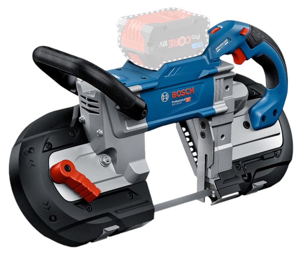 Akumulatorowa piła taśmowa Bosch GCB 18V-127 Professional Zdjęcie produktu 