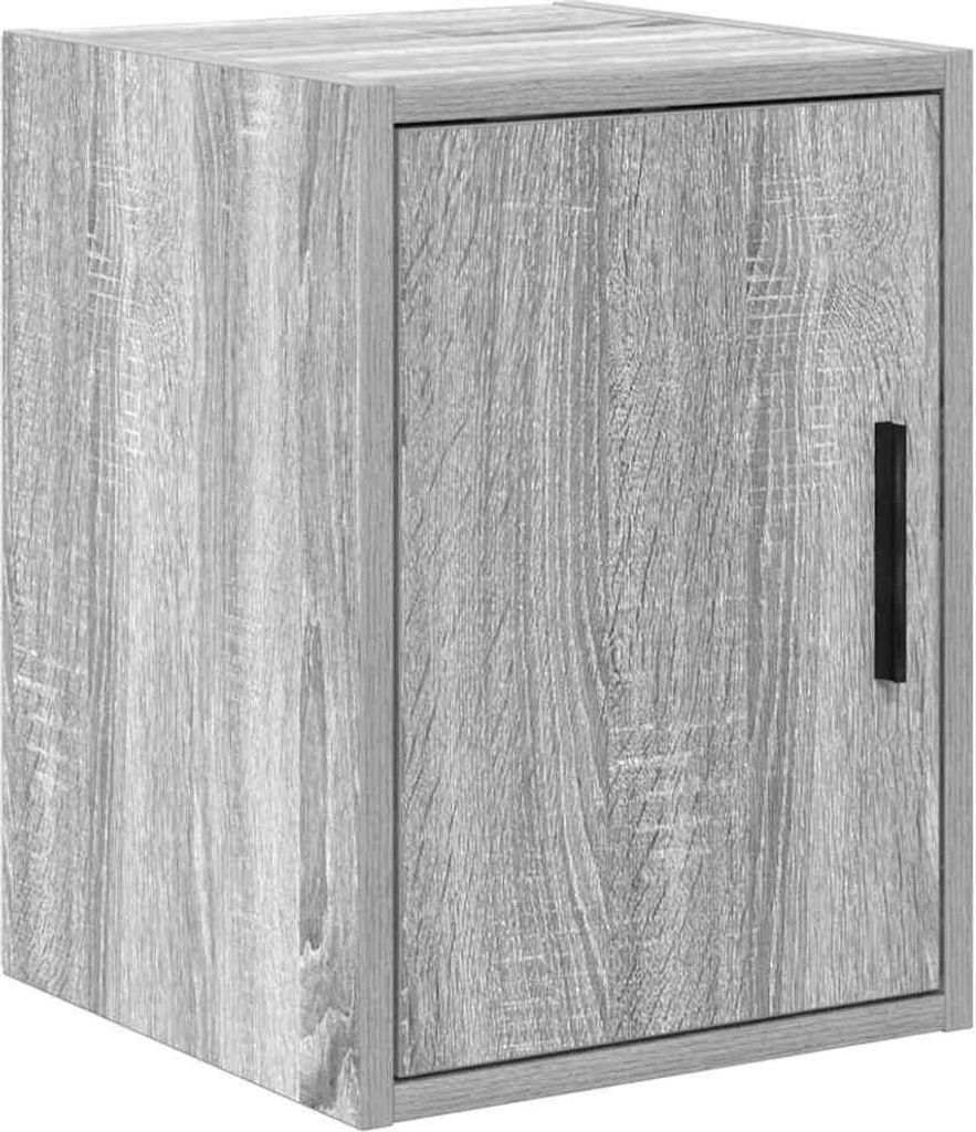 vidaXL Garagen-Wandschrank Grau Sonoma Holzwerkstoff