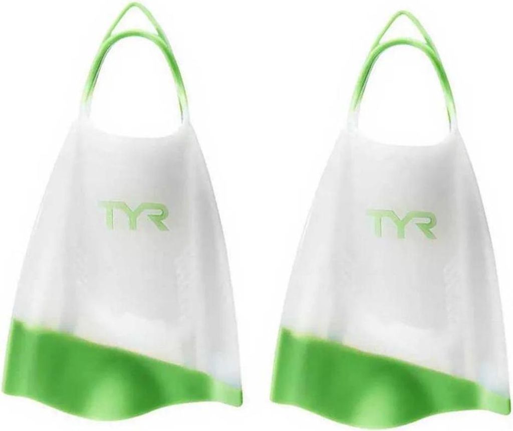 Tyr Hydroblade Schwimmflossen Durchsichtig,Grün EU 36-38 1/2 Durchsichtig,Grün EU 36-38 1/2