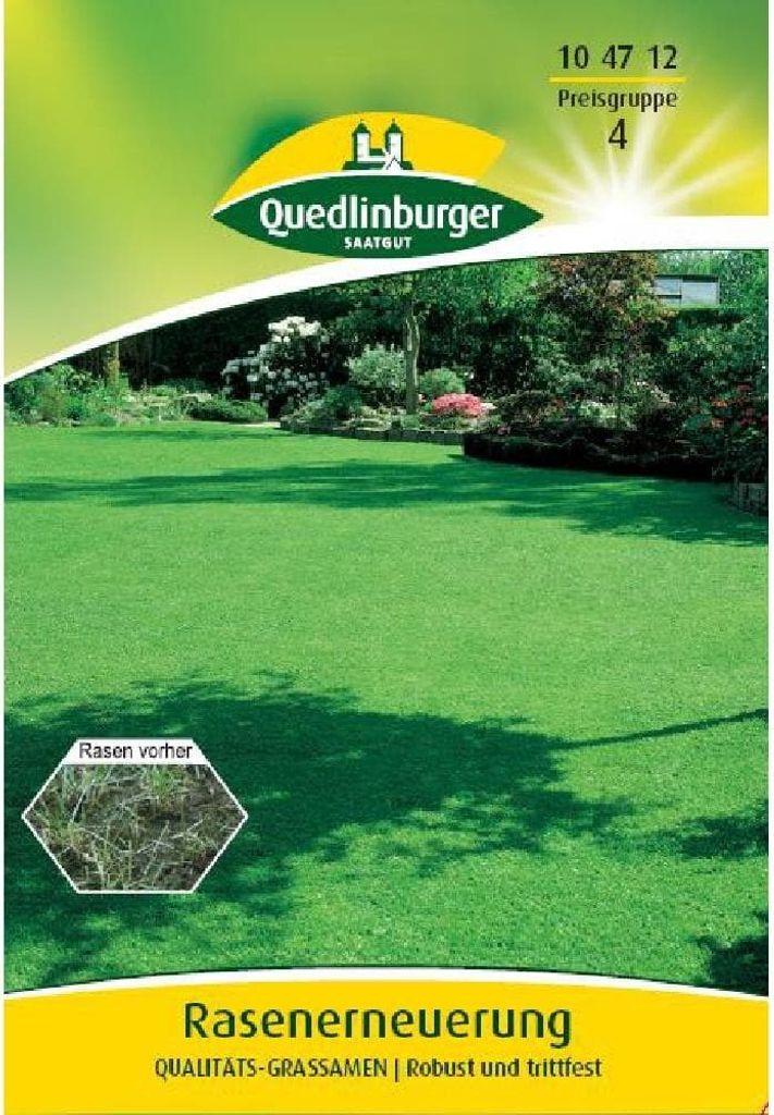 Quedlinburger Saatgut - Rasenerneuerung 45 g - Samen - Produktbild 