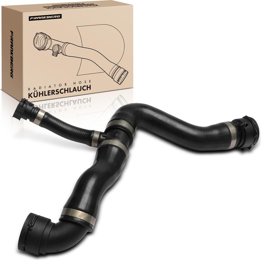 Frankberg 1x Kühlerschlauch Kühlwasserschlauch für BMW E81 E90 E91 318d120i118i 320i 2.0L Bj ab 2007