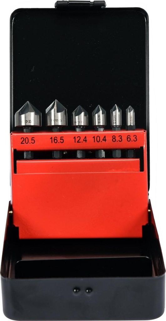 Yato Metall Senker 6St. 6,3-20,5Mm Sechskant