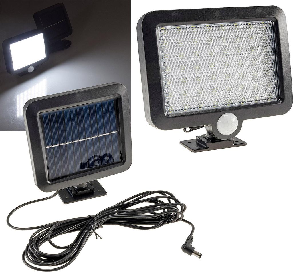 ChiliTec 22453 LED Solar Wandleuchte m. Bewegungsmelder Produktbild 