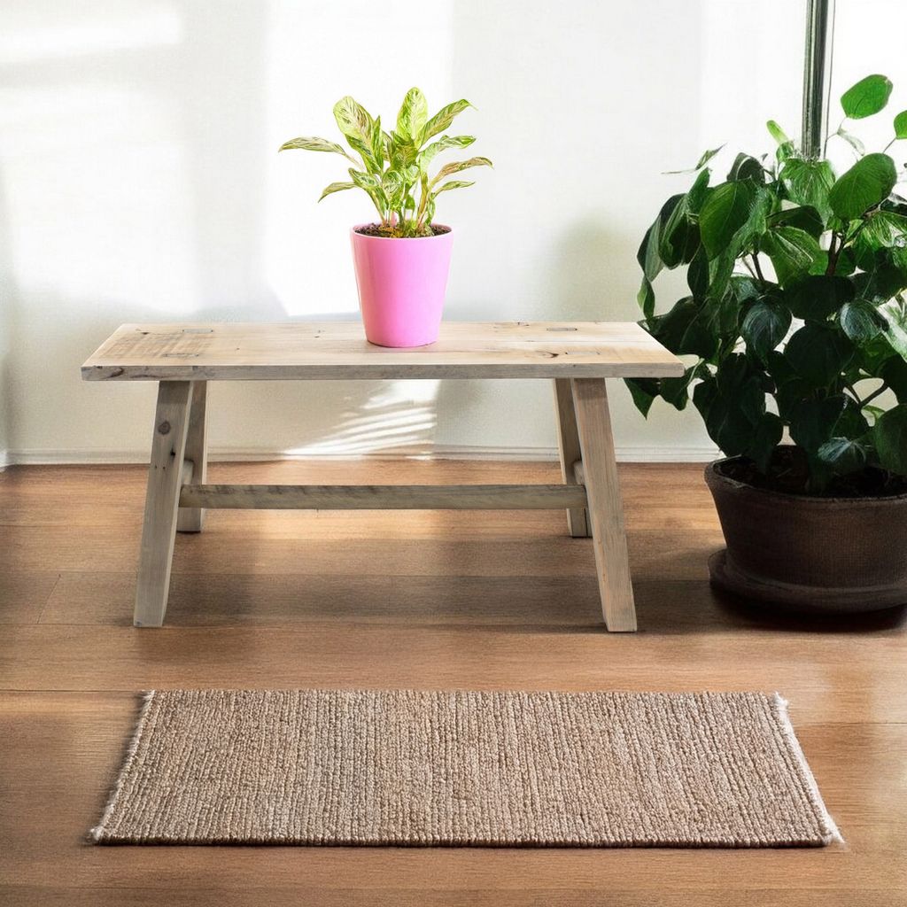 Deco lavička na kvety zo starého dreva - 58 cm - Malá Obrázok produktu 7