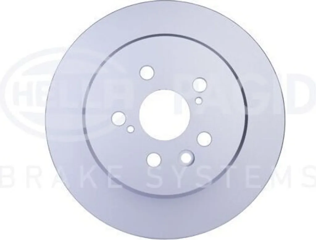 Disque de frein haute durabilité HELLA 8DD 355 111-701 anti-vibration T22