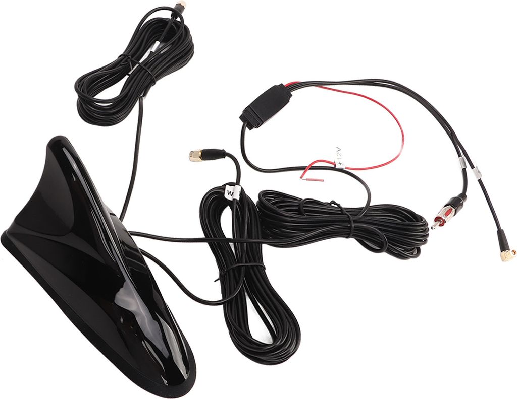 Haifischflossen-Antenne AM FM Antenne Radio AM FM Antenne Autodach Haifischflossen-Antenne Drahtlose Autoantenne Autoradio AM FM Signal
